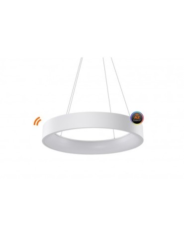 Azzardo SOLVENT R CCT SMART 110 120W 7700lm 3000K-6000K Biały Wisząca AZ3976