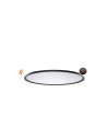 Azzardo CREAM 100 TOP SMART LED 70W 6400lm 3000K-6000K Czarny Sufitowa AZ3307