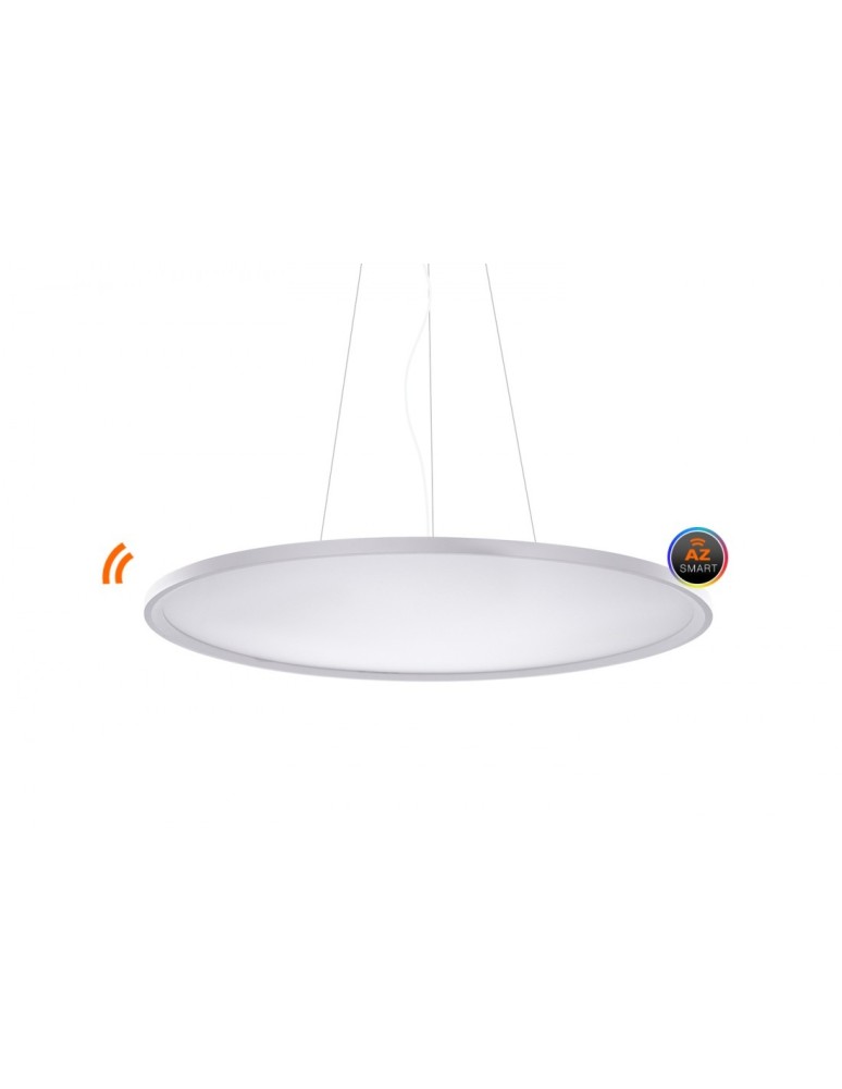 Lampy wiszące ze sterowaniem - Azzardo CREAM 100 SMART LED 70W 6400lm 3000K-6000K Biały Wisząca AZ3290 - produkt kolory-swiatla.pl 1