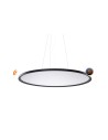 Azzardo CREAM 120 SMART LED 83W 6600lm 3000K-6000K Czarny Wisząca AZ3537