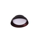Lampy sufitowe nowoczesne - Azzardo LENOX 40 TOP SMART LED RGB 24W 1720lm 2600K-6000K Czarny/Miedź Sufitowa AZ3145 - product 4