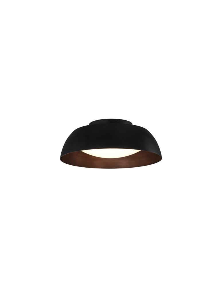 Azzardo LENOX 40 TOP SMART LED RGB 24W 1720lm 2600K-6000K Czarny/Miedź Sufitowa AZ3145