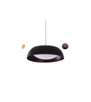 Lampy wiszące ze sterowaniem - Azzardo LENOX 40 SMART LED RGB 24W 1720lm 2600K-6000K Czarny/Miedź Wisząca AZ3147 - product 1