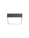 Azzardo CASPER SQUARE IP54 LED 15W 1300lm 3000K Zewnętrzna Ciemny Szary Sufitowa AZ4498