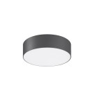 Lampy zewnętrzne sufitowe - Azzardo CASPER ROUND IP54 LED 15W 1300lm 3000K Zewnętrzna Ciemny Szary Sufitowa AZ4492 - product 1