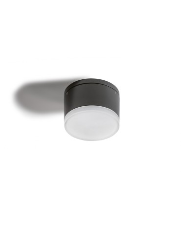 Azzardo APULIA R IP54 LED 10W 800lm 3000K Zewnętrzna Czarny Sufitowa AZ4333 - product 2
