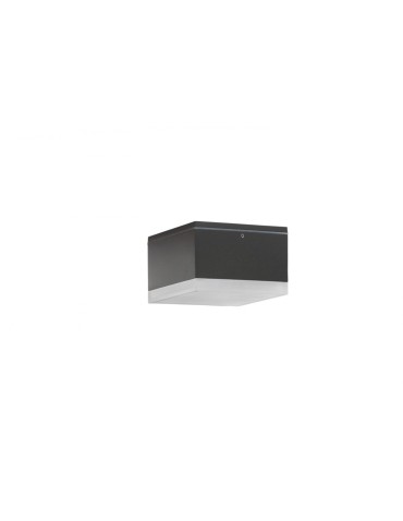 Azzardo APULIA S IP54 LED 10W 800lm 3000K Zewnętrzna Ciemny Szary Sufitowa AZ4338 - product 2