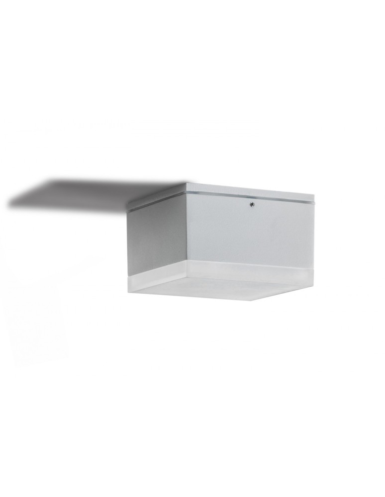 Lampy zewnętrzne sufitowe - Azzardo APULIA S IP54 LED 10W 800lm 3000K Zewnętrzna Biały Sufitowa AZ4337 - produkt kolory-swiatla.pl 1