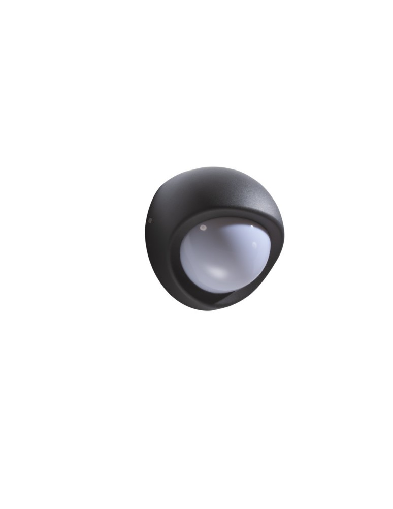Kinkiety zewnętrzne - Azzardo GAGARIN IP44 1xE27 Zewnętrzna Ciemny Szary Ścienna AZ4352 - product kolory-swiatla.pl 2