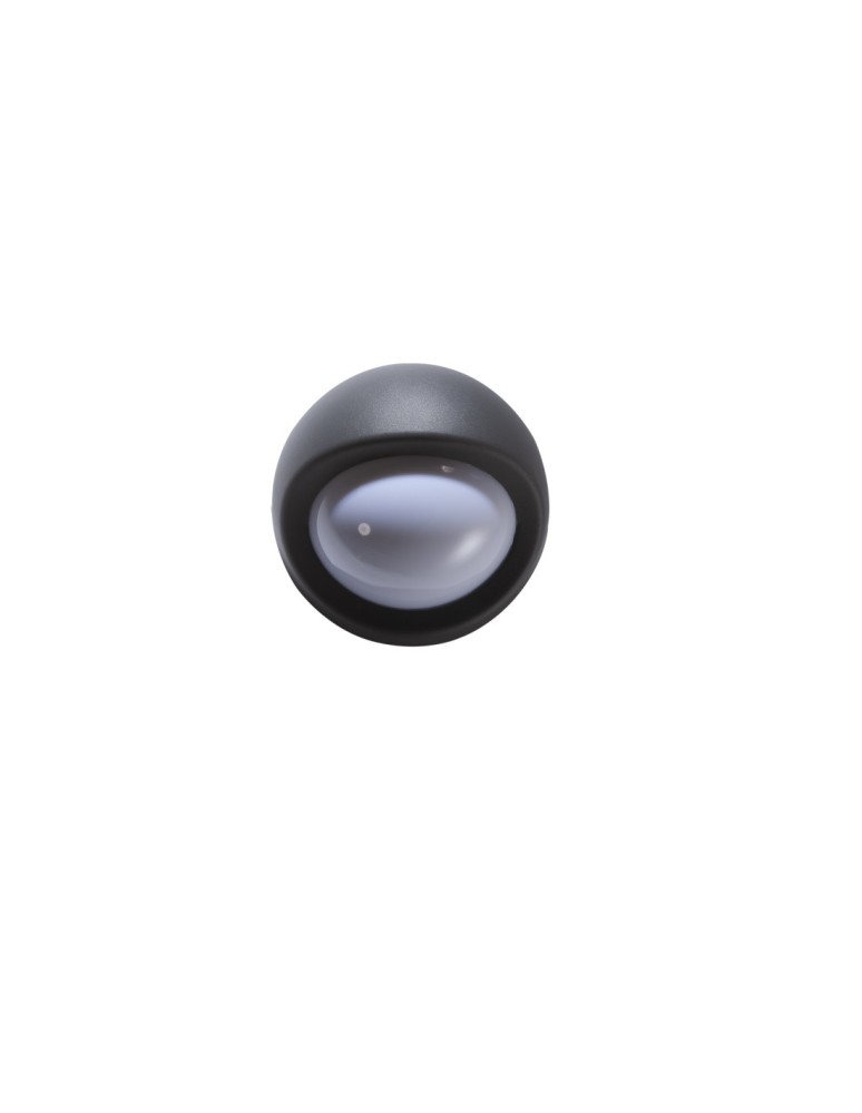Kinkiety zewnętrzne - Azzardo GAGARIN IP44 1xE27 Zewnętrzna Ciemny Szary Ścienna AZ4352 - product kolory-swiatla.pl 3