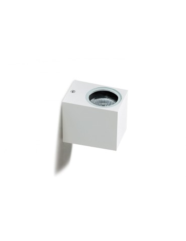 Azzardo RIMINI 1 SQUARE IP54 1xGU10 Zewnętrzna Biały Ścienna AZ4313 - produkt 2