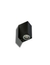 Azzardo RIMINI 2 SQUARE IP54 2xGU10 Zewnętrzna Czarny Ścienna AZ4268