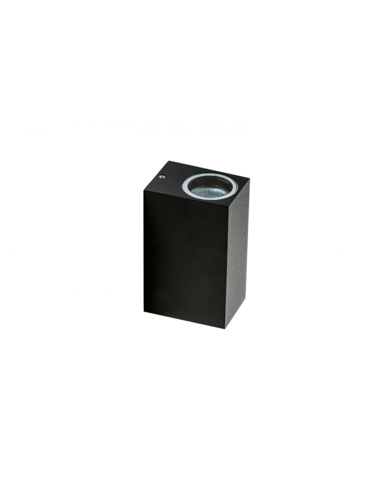 Azzardo RIMINI 2 SQUARE IP54 2xGU10 Zewnętrzna Czarny Ścienna AZ4268