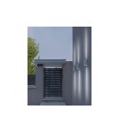 Kinkiety zewnętrzne - Azzardo RIMINI 2 SQUARE IP54 2xGU10 Zewnętrzna Czarny Ścienna AZ4268 - produkt 4
