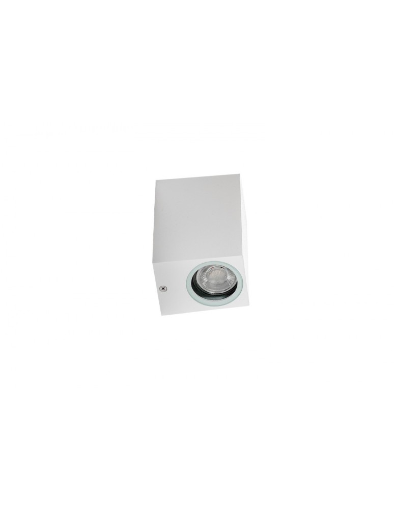 Azzardo RIMINI 2 SQUARE IP54 2xGU10 Zewnętrzna Biały Ścienna AZ4314