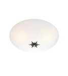 Lampy sufitowe - Markslojd ROSE Plafon 43cm Biały/Czarny 3xE14 108208 - product 1