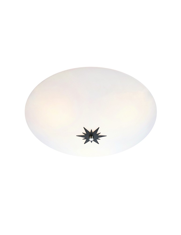 Lampy sufitowe - Markslojd ROSE Plafon 43cm Biały/Czarny 3xE14 108208 - produkt kolory-swiatla.pl 1