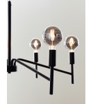 Żyrandole nowoczesne - Markslojd MONARCH Wisząca 6L Czarny 6xE14 108209 - product 3