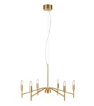 Żyrandole nowoczesne - Markslojd MONARCH Wisząca 6L Złoty Malowany 6xE14 108210 - product 1