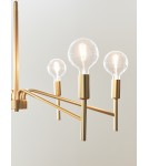Żyrandole nowoczesne - Markslojd MONARCH Wisząca 6L Złoty Malowany 6xE14 108210 - product 3