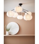 Lampy sufitowe w stylu skandynawskim - Markslojd GALAXY Sufitowa 7L Czarny/Biały 7xE14 108216 - product 2