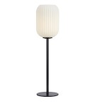 Lampy stołowe - Markslojd CAVA Stołowa 1L Czarny/Biały 1xE14 108252 - produkt 1