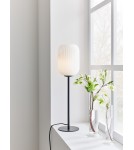 Lampy stołowe - Markslojd CAVA Stołowa 1L Czarny/Biały 1xE14 108252 - produkt 2