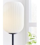Lampy stołowe - Markslojd CAVA Stołowa 1L Czarny/Biały 1xE14 108252 - produkt 3