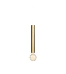 Lampy wiszące żarówki - Markslojd SENCILLO Wisząca 1L Mosiądz  1xE27 108259 - product 1