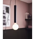 Lampy wiszące żarówki - Markslojd SENCILLO Wisząca 1L Czarny 1xE27 108260 - product 2