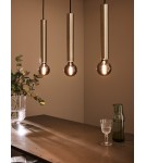 Lampy wiszące potrójne - Markslojd SENCILLO Wisząca 3L Mosiądz  3xE27 108261 - product 3