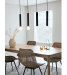 Lampy wiszące na listwie - Markslojd SENCILLO Wisząca 4L Mosiądz  4xE27 108263 - product 2