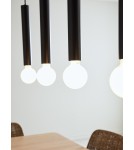 Lampy wiszące na listwie - Markslojd SENCILLO Wisząca 4L Mosiądz  4xE27 108263 - product 3