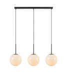 Lampy wiszące potrójne - Markslojd DIONE Wisząca 3L Biały/Czarny 3xE14 108269 - product 1
