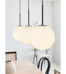 Lampy wiszące potrójne - Markslojd DIONE Wisząca 3L Biały/Czarny 3xE14 108269 - product 3