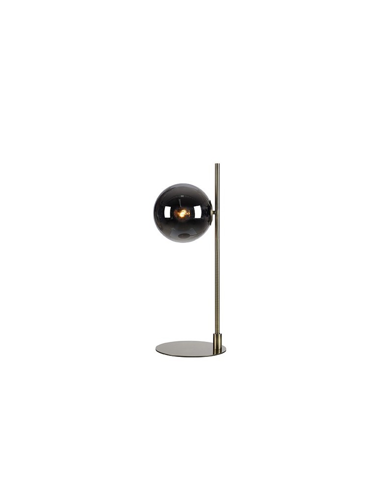 Lampy stołowe w stylu skandynawskim - Markslojd DIONE Stołowa 1L Antyczny/Dymiony 1xE14 108272 - produkt kolory-swiatla.pl 1