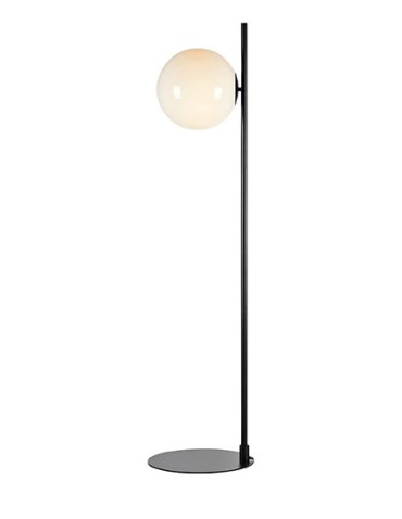 Markslojd DIONE Podłogowa 1L Czarny/Biały 1xE14 108273