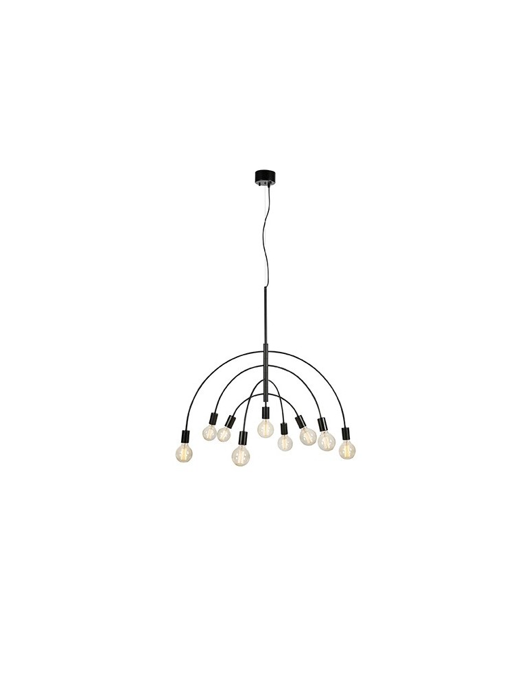 Lampy wiszące - Markslojd LAVELLO Wisząca 9L Czarny 9xE27 108288 - produkt kolory-swiatla.pl 1