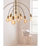 Lampy wiszące - Markslojd LAVELLO Wisząca 9L Mosiądz 9xE27 108289 - produkt 3
