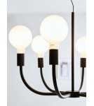 Lampy wiszące - Markslojd AMISTOSO Wisząca 6L Czarny 6xE27 108290 - product 3