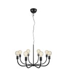 Lampy wiszące - Markslojd AMISTOSO Wisząca 8L Czarny 8xE27 108291 - product 1