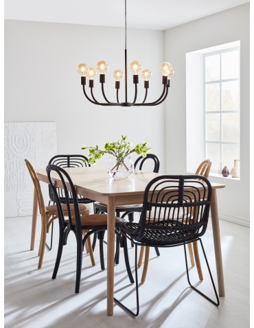Markslojd AMISTOSO Wisząca 8L Czarny 8xE27 108291 - produkt 2
