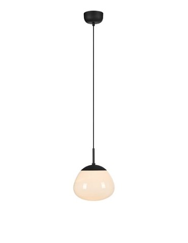 Markslojd RISE Wisząca 1L Czarny/Biały 1xE27 108295