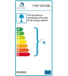 Kinkiety zewnętrzne - Lucide FIGO kinkiet IP44 E27 L24 W21 H27cm Galv 11811/01/06 - produkt 2