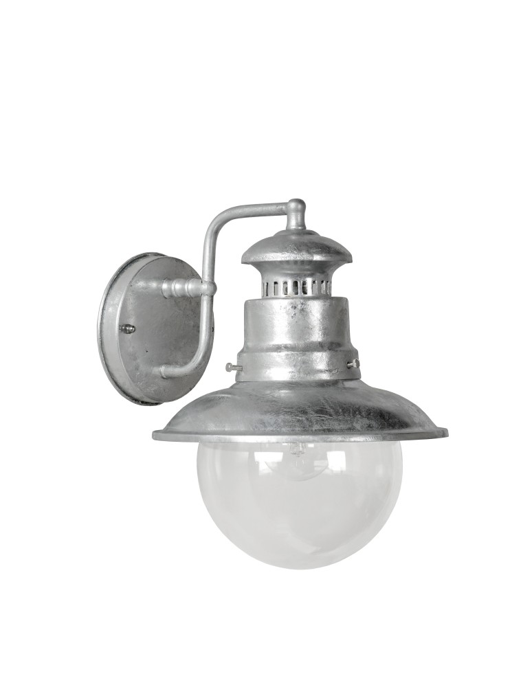 Lucide FIGO kinkiet IP44 E27 L24 W21 H27cm Galv 11811/01/06
