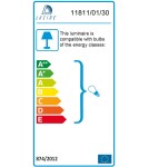 Kinkiety zewnętrzne - Lucide FIGO kinkiet IP44 E27 L24 W21 H27cm czarny 11811/01/30 - produkt 2