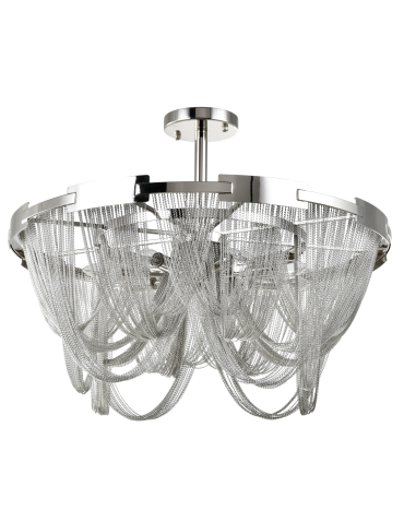 CosmoLight Plafon ROMA C08529NI  Nikiel