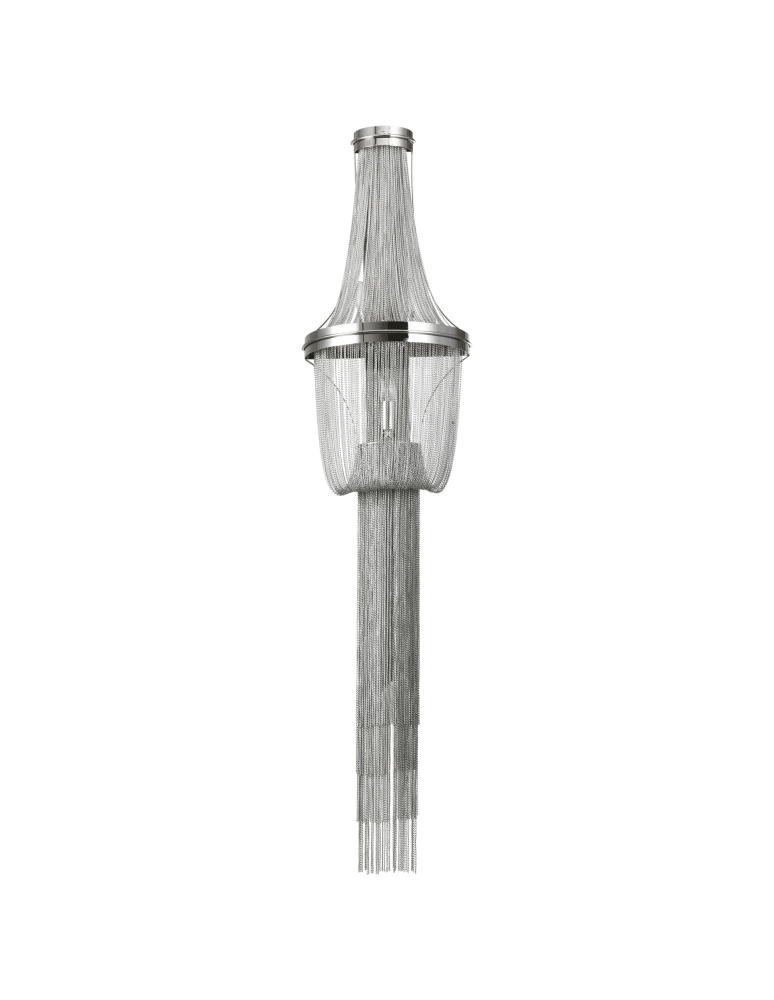 Kinkiety - CosmoLight Kinkiet ROMA W04694NI  Nikiel  - produkt kolory-swiatla.pl 1