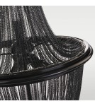 Żyrandole glamour - CosmoLight Lampa wisząca ROMA P04543BK Czarny - produkt 3