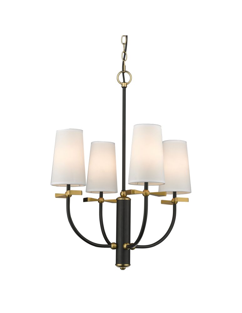 Żyrandole nowoczesne - CosmoLight Lampa wisząca BOW P04183BK   Czarny   Mosiądz  - produkt kolory-swiatla.pl 1